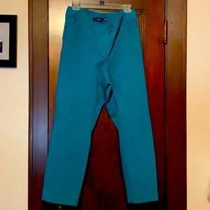 Dark aqua green Eloquii cigar pants 18W